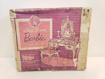 $159.99 • Buy Vintage Mattel Suzy Goose Barbie Vanity 1963 436-439 USA HTF