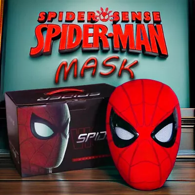 Spider Man Hat Eyes Movable Hood Full Face Mask For Adults Kids Gift • $25.99