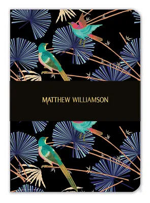 Matthew Williamson Asian Bamboo A5 Luxury Notebook • £10.50