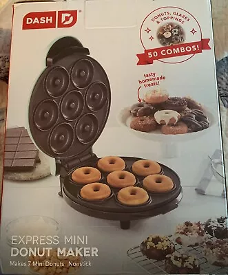 Dash Express Mini Donut Maker Machine For Kid Friendly BRAND NEW • $12