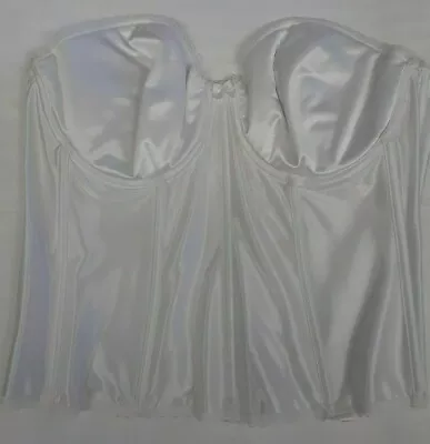 $27.99 • Buy Va Bien GRACEFUL BRIDE Longline CONVERTIBLE Bustier Style 513 WHITE [40D] ~*READ