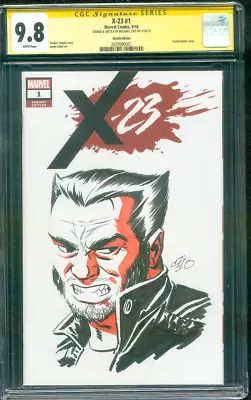 Wolverine X-23 1 CGC SS 9.8 Michael Cho Original Art Sketch 9/18 • $999.99