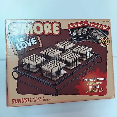 S'more To Love S'mores Maker Anywhere NEW Indoor-Outdoor Oven Or Grill Cuisinart • $8.64