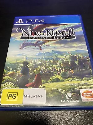 Ni No Kuni II 2 Revenant Kingdom PlayStation 4 Ps4 With Postcards  • $20