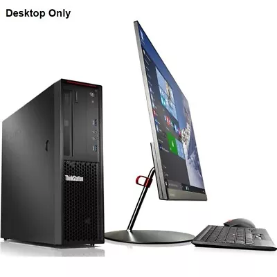 Lenovo ThinkStation P320 SFF Desktop PC  I7-7700 3.6GHz 256GB SSD 16GB RAM Win11 • $249.99