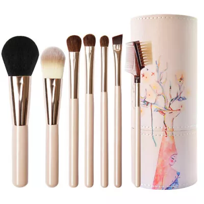  7 Pcs Cosmetics Brush Micro Esthetician Supplies For Facials Set Makeup • $14.20