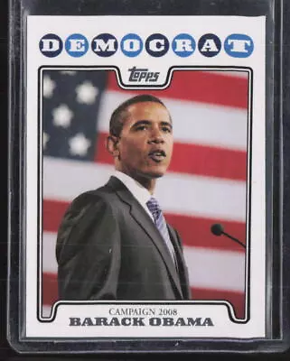 2008 Topps #C08-BO Barack Obama Campaign 2008 • $5