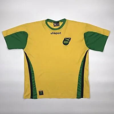 Jamaica 2008 2009 National Home Football Soccer Shirt Jersey Camiseta Uhlsport • £37.42