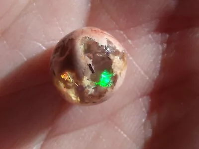 3.23 Ct. Mexican Cantera Fire Opal Bead • $145