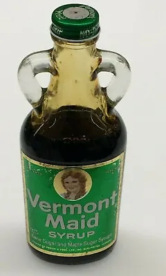 Vintage Vermont Maid Syrup 12oz Glass Penick & Ford LTD INC  • $26.99