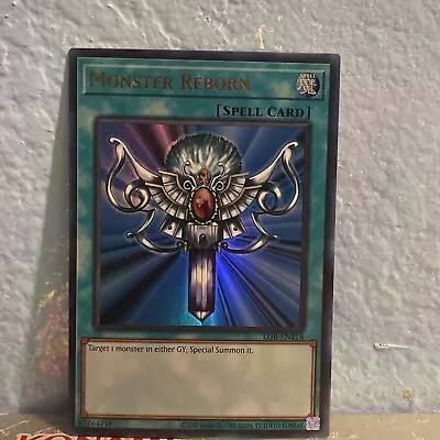 Yu-GI-Oh Monster Reborn LOB-EN118 Ultra Rare • $10