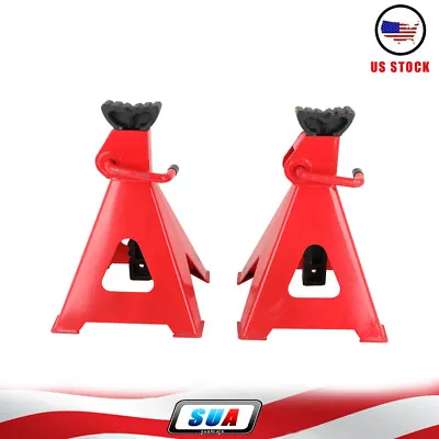 12 Ton 24000 Lbs Jack Axle Stands Lift Capacity Heavy Duty Repair Tool 2Pcs • $134.07