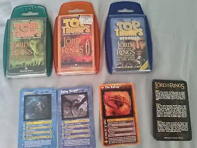 Ultimate Lord Of The Rings - Top Trumps Trilogy - Super Rare Flying Nazgul • £99