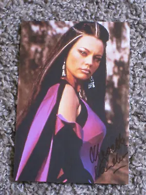 MUSETTA VANDER Signed 4x6 Photo MORTAL KOMBAT SINDEL AUTOGRAPH 1 • $14.99