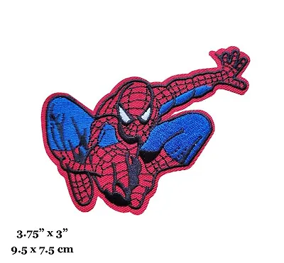 Spiderman Superhero Comic Movie Action Embroidered Iron On Patch • $4.99