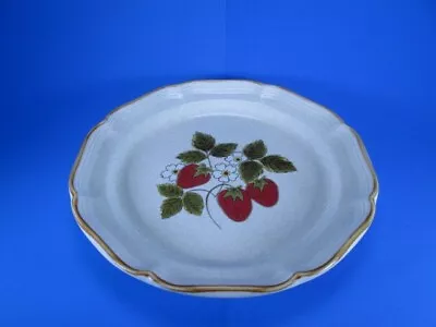 Vintage MIKASA Strawberry Festival Dinner Plate 10 3/4  EB 801 Pattern NICE LQQK • $9.99