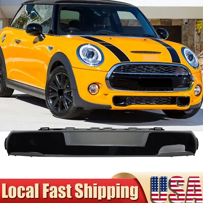 51117337791 Black Front Bumper Number Plate Cover For 2014-2018 Mini Cooper • $65.79