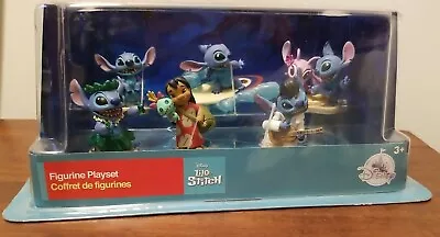 Disney LILO & STITCH Figurine Playset 6 Figure Surfer Elvis Aloha Cake Toppers  • $29.99