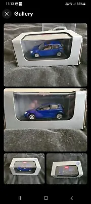 Volkswagen Vw Golf Mkv~3-door~blue~schuo 1:43 Dealership Model~boxed*rare* • $33.59