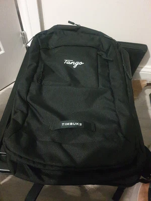 £49.99 • Buy TIMBUK2 Parkside Eco Black Backpack Bag Pack Fits 15” Laptop Has Logo 