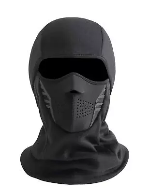 Winter Windproof Fleece Ski Mask Balaclava Headwear Motorcycle Thermal Face Mask • $24.08