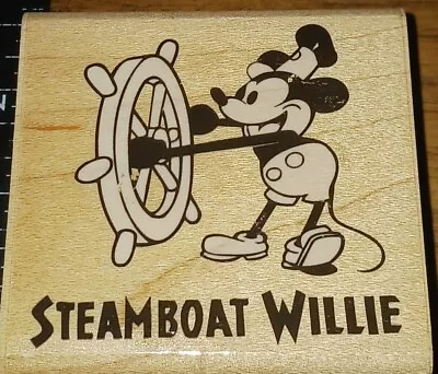 Mickey Mouse Disneysteamboat  Willie MickeyRubber Stampede(C18)  • $12