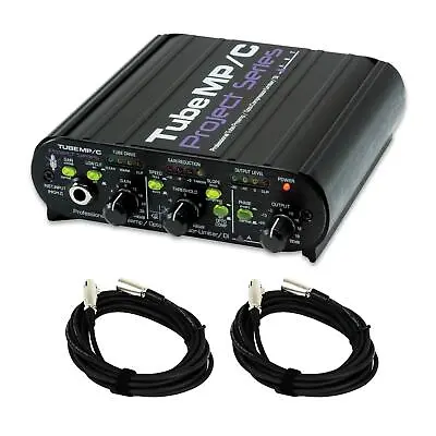 ART Tube MP/C Preamp Compressor With Two 20-foot XLR Cables Bundle • $175.99