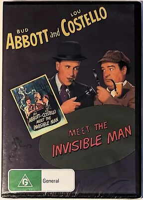 Bud Abbott And Lou Costello Meet The Invisible Man (DVD 1951) **NEW/SEALED** • $10.90