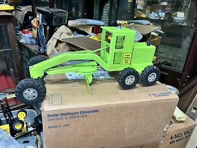 Vintage 1950’s Tonka Road Grader Custom Paint Euclid Green Highway Series • $298