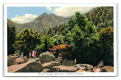 $5.99 • Buy Postcard 5 Ladies In Great Smoky Mountains National Park, Chimney Tops X10