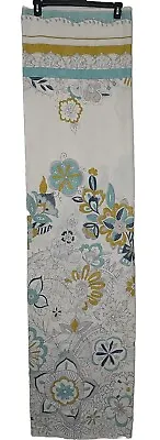 World Market Vintage Boho Fabric Shower Curtain Floral Cotton 72x72 Floral Park • $26.60