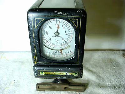 Antique 1922 Simplex Co. Computing Measure Store Fabric Large Gauge 13 Lbs . • $100