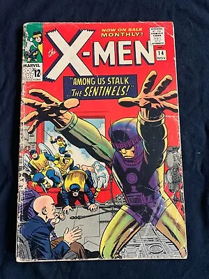 $319 • Buy X-Men #14 (1965) 1st Sentinels & 1st Bolivar Trask - Silver Age Key