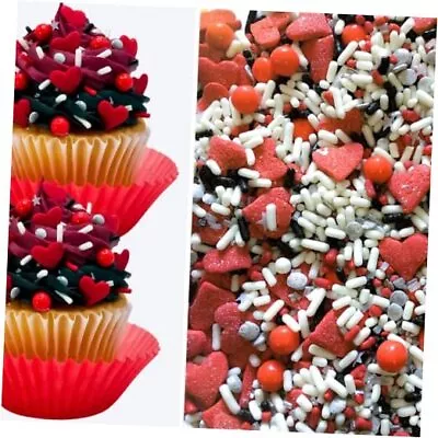 XOXO Hearts Happy Valentine's Day Baking Cupcake Cake Decoration Confetti  • $21.43