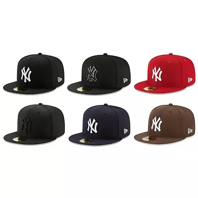 New York Yankees NYY MLB Authentic New Era 59FIFTY Fitted Cap -5950 Baseball Hat • $36.99