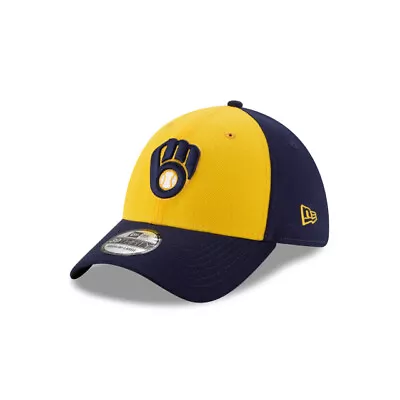 Milwaukee Brewers New Era  Team Classic  ALT 2 39THIRTY Flex Hat - Blue/Gold • $24.99