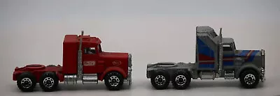 Matchbox Convoy Peterbilt Gas Tanker  Getty  1983 & 1981 Kentworth Aerodyne • $26.59