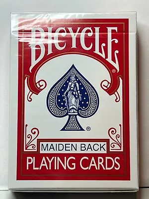 Maiden Back - VF (Red) (Marked) [Bicycle] - Playing Cards - • $12.06