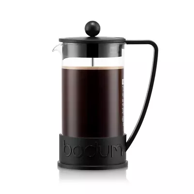 NEW Bodum Brazil French Press 1L - Black - 10938-01 - Made In Europe • $29