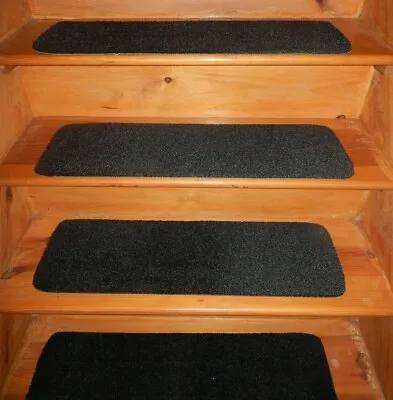 4= Step 9  X 30  100% FLEXIBLE Rubber IN/OUT Door Stair Treads Vinyl Non Slip • $60