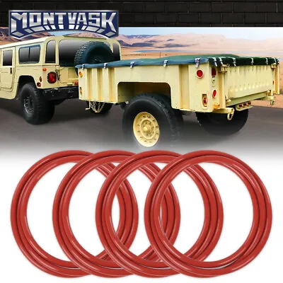 Fit For Military Humvee M1101 M1102 Trailers Red O-Rings Split Rims Wheel Seal • $89.20