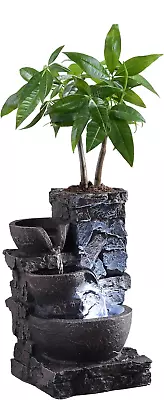 Indoor Tabletop Fountain Waterfall Meditation Exquisite Meditation Desk Water De • $62.88