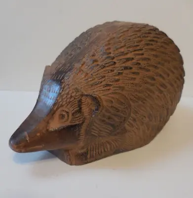 Vintage Hedgehog Cast Metal Figurine Door Stop Nice!!!! • $24.95