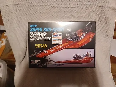 MPC 1/20 Rupp Super Sno-Sport Snow Dragster Plastic Model Kit MPC961 • $17.50