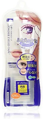 D-UP Wonder Eyelid Tape (Extra) 120 Pcs Double Eyelids Make MADE IN JAPAN • $8.50