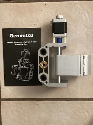 $9.30 • Buy Genmitsu Aluminum Z Axis Spindle Motor Mount, 52mm Diameter For 3018-PRO