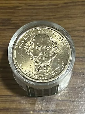 2008 P Martin Van Buren Danbury Mint Sealed Presidential Dollar 12 Coin Roll • $27