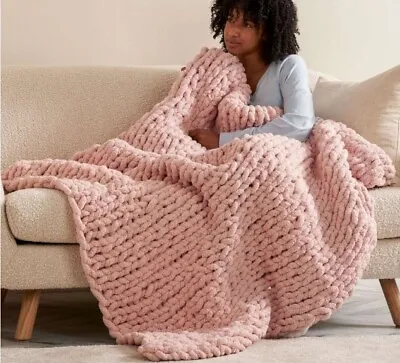 £2.99 • Buy Knitting Pattern For Blanket - Ideal For Beginner (V131b)