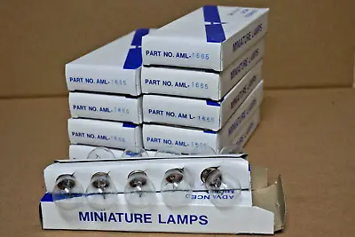 GE 27532 - 1665 Miniature Bulb.10 Boxes 10 Bulbs Per Box.100 Bulb Lot • $90