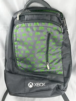 $30 • Buy RARE Official Microsoft XBox 360 Backpack Laptop Bag Tons Of Compartments School